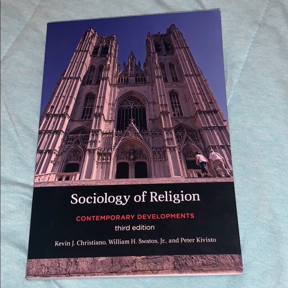 ASU Text Book Sociology of Religion third edition